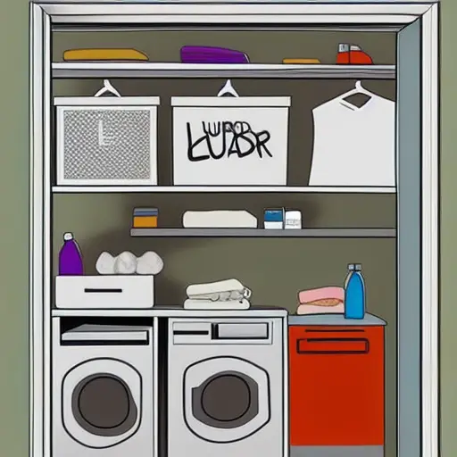 Laundry Closet Organization Ideas