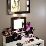 Makeup Vanity Organization Ideas