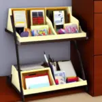 Organize Your Desk With a Table Organizer Shelf