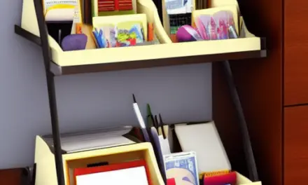 Organize Your Desk With a Table Organizer Shelf