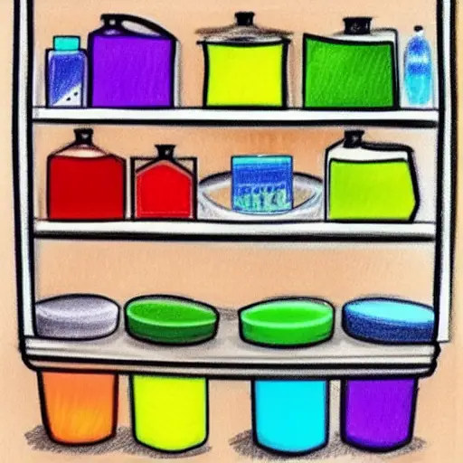 Laundry Detergent Organization Ideas