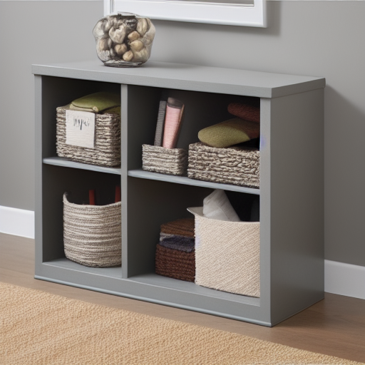 Better Homes and Gardens 8 Cube Organizer in Rustic Gray