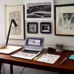 Art Desk Organization Ideas
