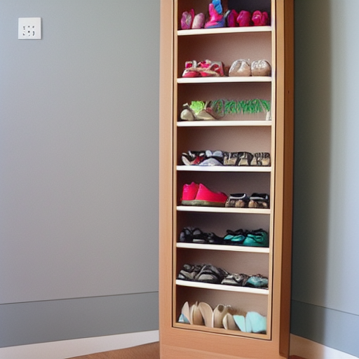 Thin Shoe Cabinet For Hallway
