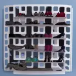 Foldable Shoe Rack Plastic