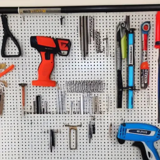 The Best Way to Organize Tools on a Pegboard