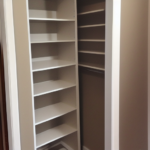 Use Built-In Cabinets As Corner Closet Solutions