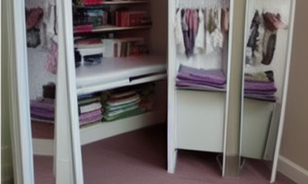 Loft Organisation Ideas – Using Mirrors and Under-Bed Storage
