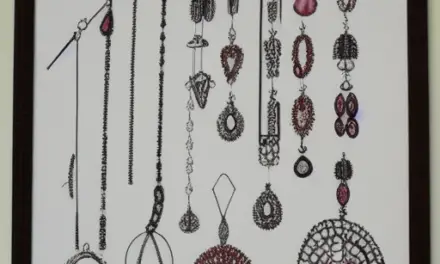 Wall Hanging Jewellery Organiser