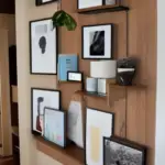 Using a Hanging Shelf For Living Room