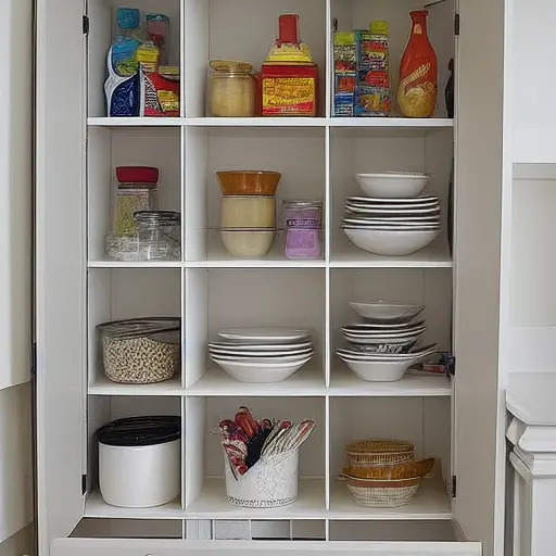 Using Drawers and Closed Cabinets For Kitchen Island Organization