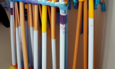 Broom Rack For Mop and Spots