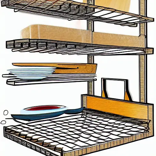 Yamazaki Dish Storage Rack