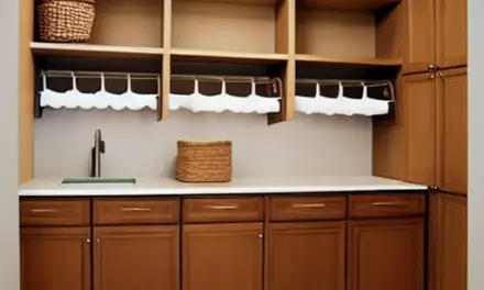 Solid Wood Laundry Room Organizer