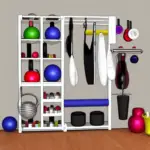 At Home Gym Storage Ideas