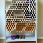 How to Create a Honeycomb Shoe Rack