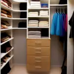 Walk in Closet Organization Ideas For Narrow Spaces