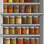 The Best Way to Organize Spices in a Cabinet