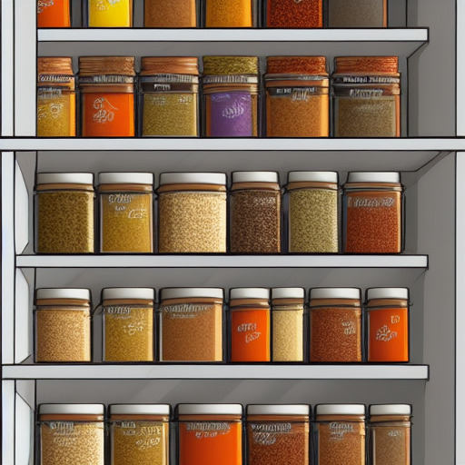 The Best Way to Organize Spices in a Cabinet