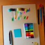 Craft Table Organization Ideas