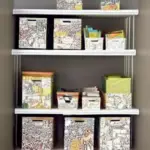 Storage Bin Organization Ideas For Sturdy Shelves