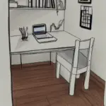 Small Desk Space Organizing Ideas