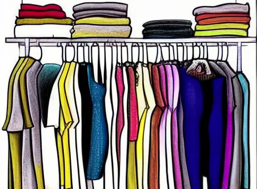 The Best Way to Organize Clothes on Shelves