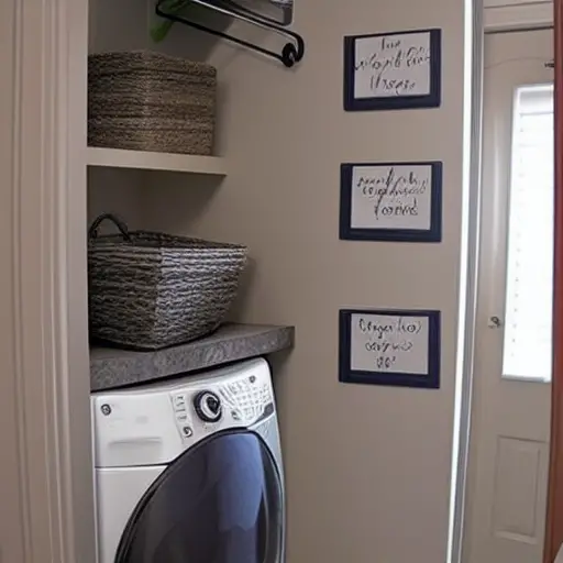 Laundry Room Closet Organization Ideas