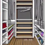 Wardrobe Shelves Organisation Ideas