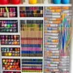 Organization Ideas For Art Supplies