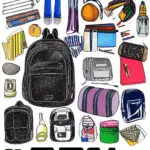 The Best Way to Organize Backpacks
