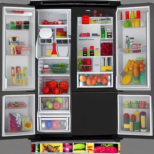 The Best Way to Organize Side by Side Refrigerator