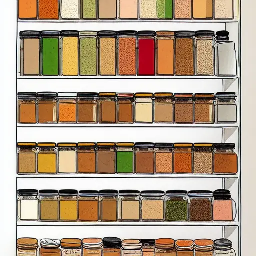 The Best Way to Organize Spices in a Cupboard