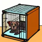 A Dog Crate Indoor Is a Useful Tool