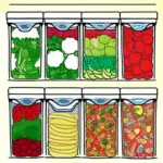 The Best Way to Organize Food Storage Containers