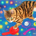 Turbo Scratcher and Star Chaser Cat Toys by Bergan