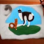 How to Create a Felted Cat Cave