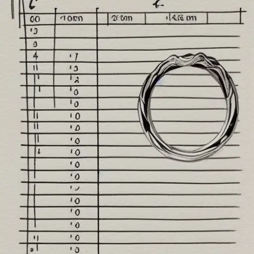 Using a Male Ring Size Chart