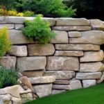 Rock Wall Garden Ideas