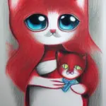 The Red Doll Cat