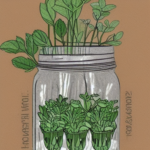 How to Plant Herbs in Mason Jars
