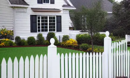 Add Curb Appeal to Your Front Yard With a White Fence