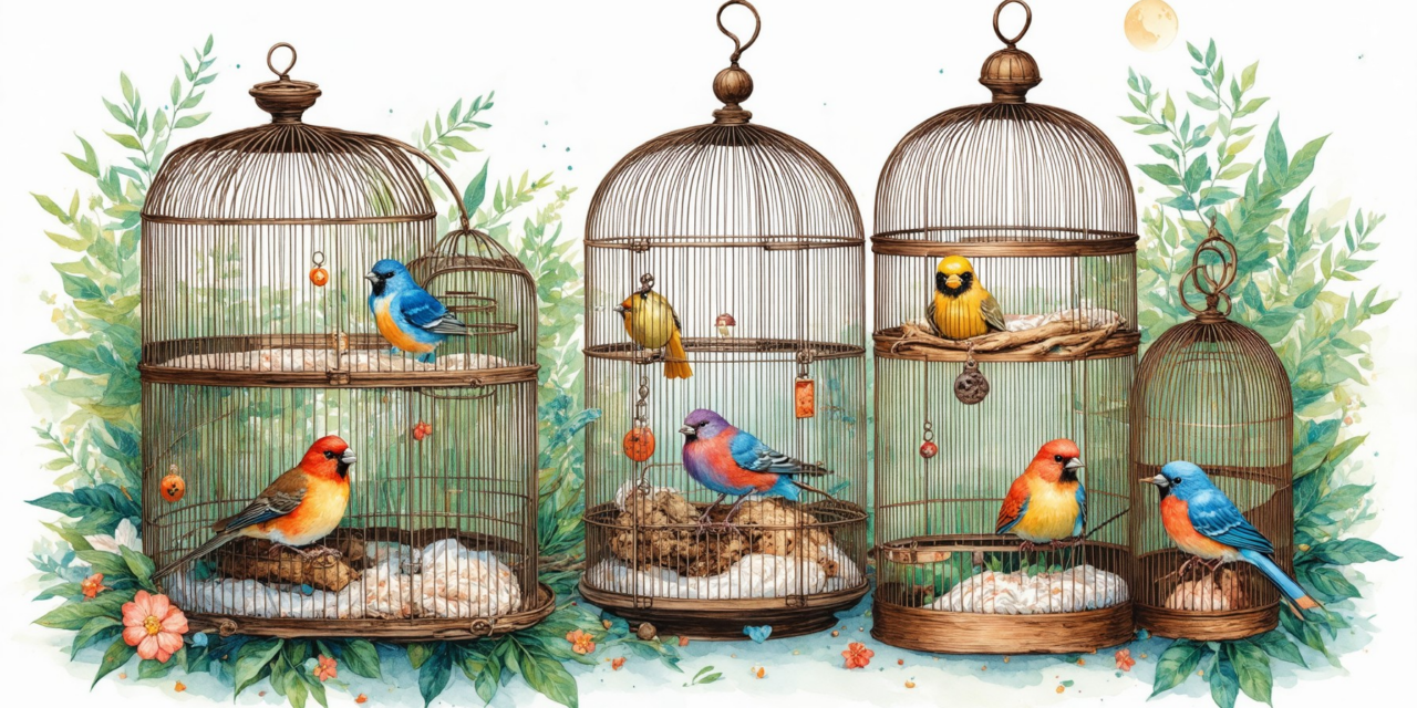 Choosing the Right Bird Cages: Insights on Size, Comfort, and Placement for Happy Birds