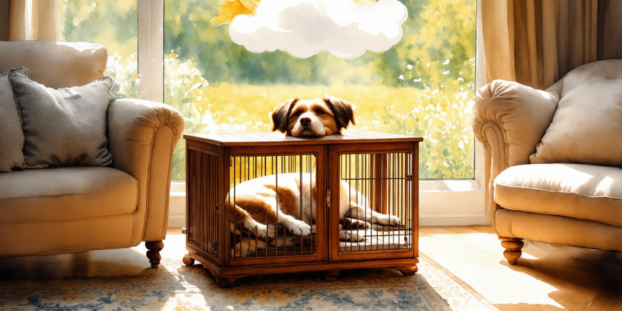Is Dog Crate Furniture Worth It? Essential Insights on Crating, Comfort, and Care for Large Dogs
