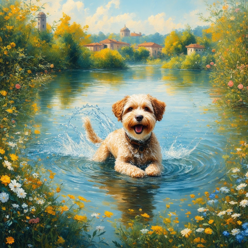 italian water dog 552517