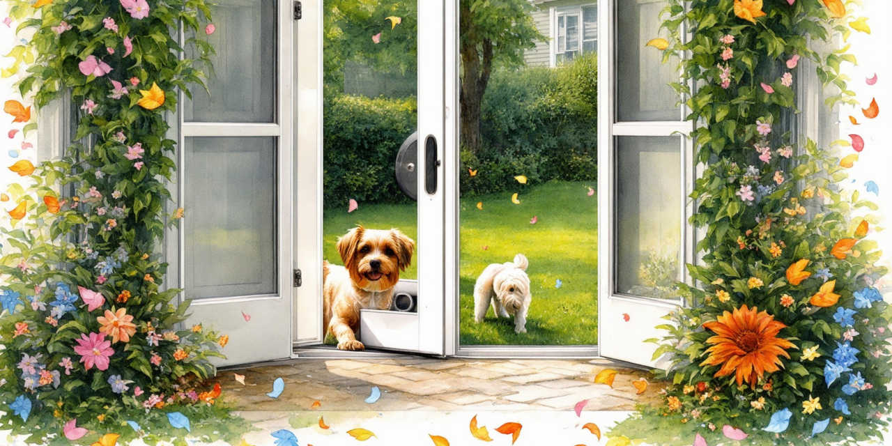 Choosing the Right Screen Door with Dog Door: Solutions, Benefits, and Alternatives for Pet Owners