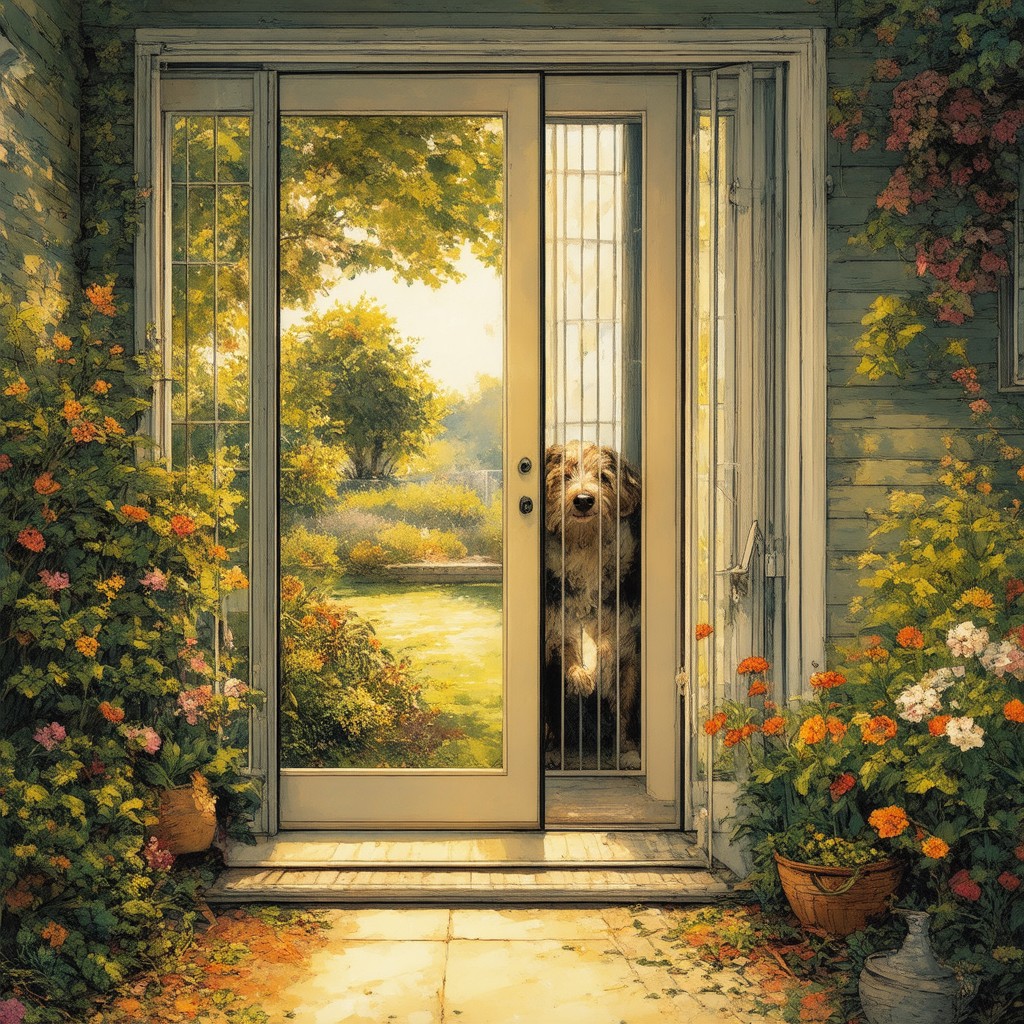 Choosing the Right Screen Door with Dog Door: Solutions, Benefits, and Alternatives for Pet Owners 2 screen door with dog door 577627