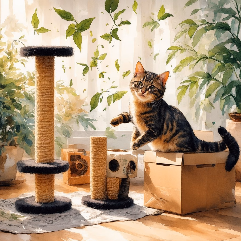 cat scratcher 440174