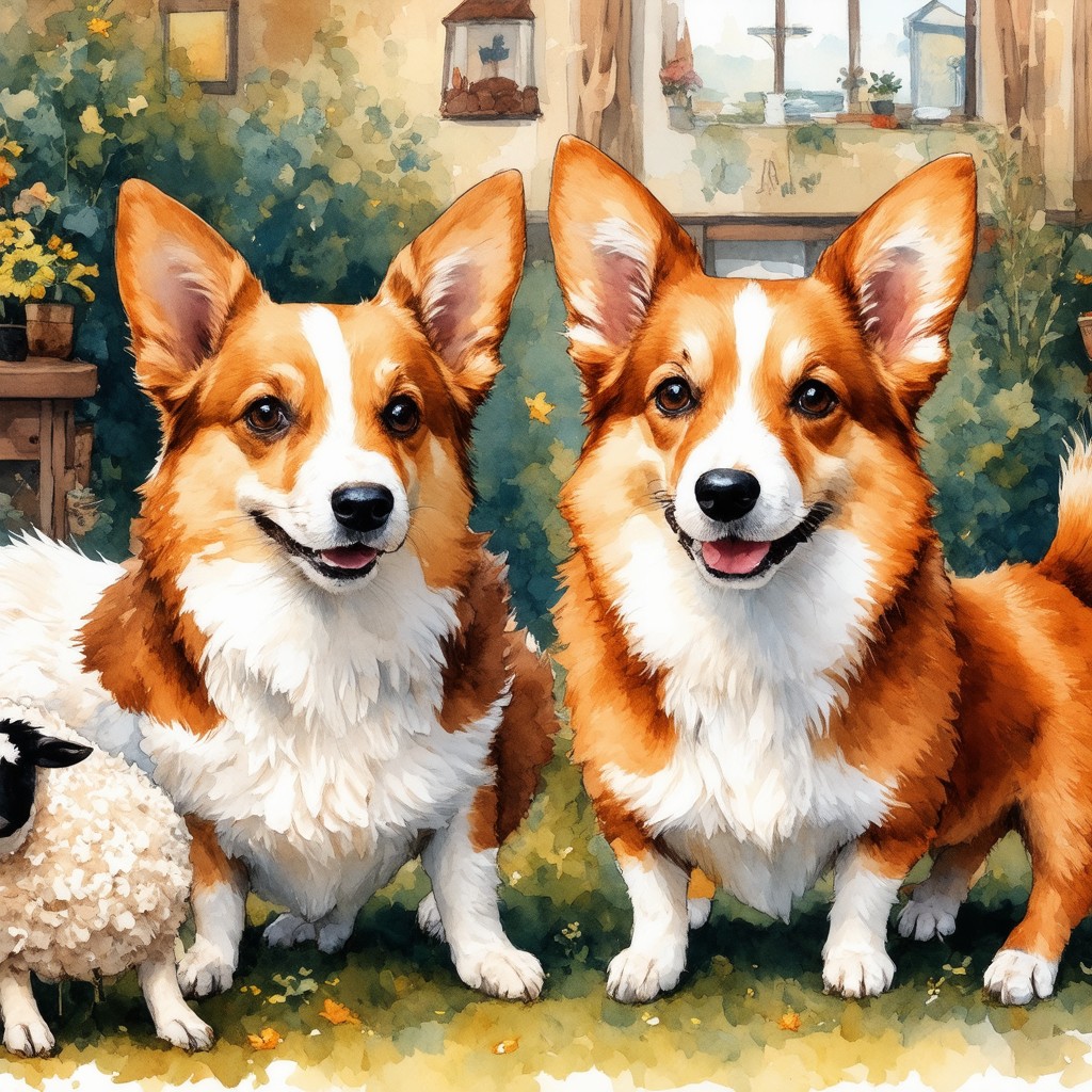 corgi cane 481107
