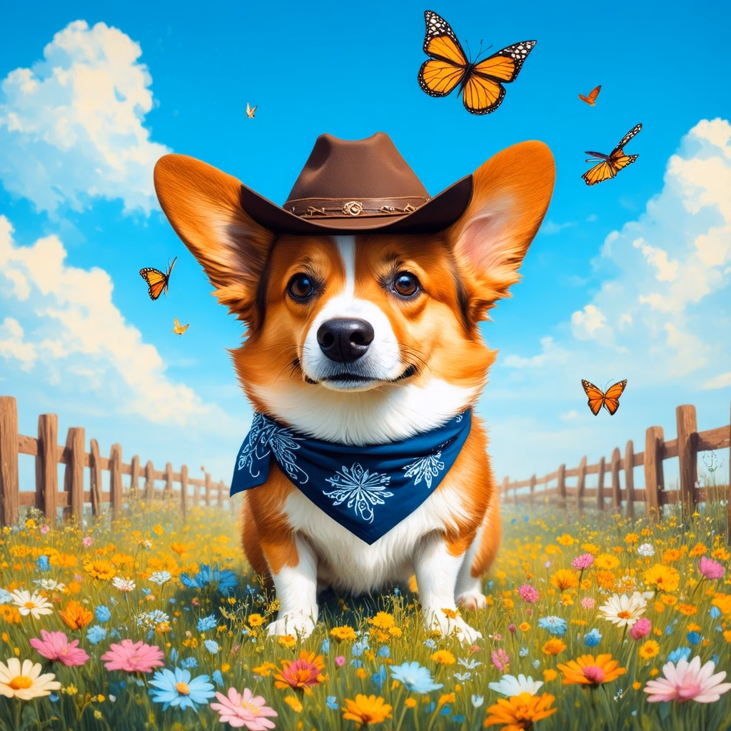 cowboy corgi 343004